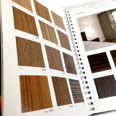 Custom PVC Film & Textile Fabric Sample Books, Mid-to-High-End Exhibition Sample Books & Color Cards