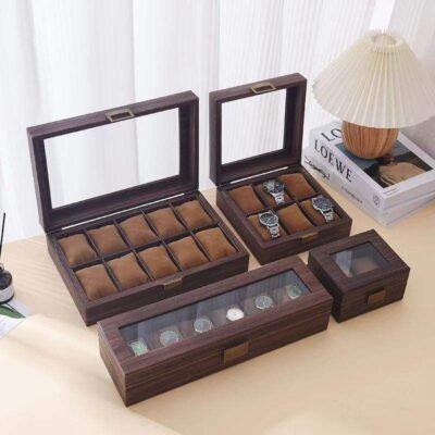 12-slot Watch Storage Box