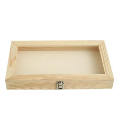 Wood Storage Display Box